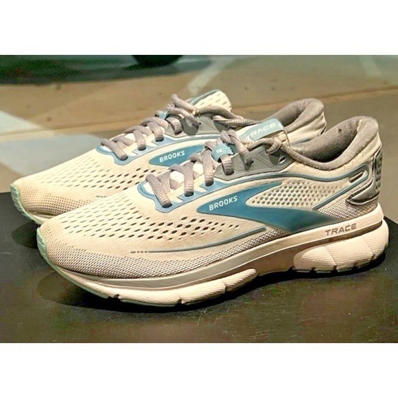 Brooks Shoes - Brooks Trace 2 Women's 6.5B Grey / Aqua 1203751B185